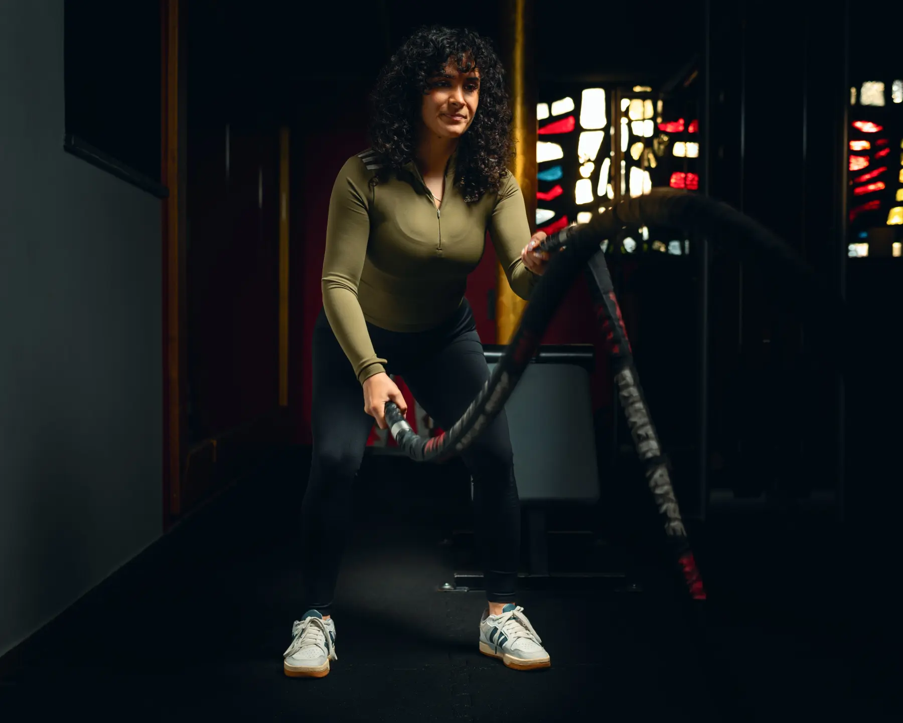 Frauen, die Sport treiben