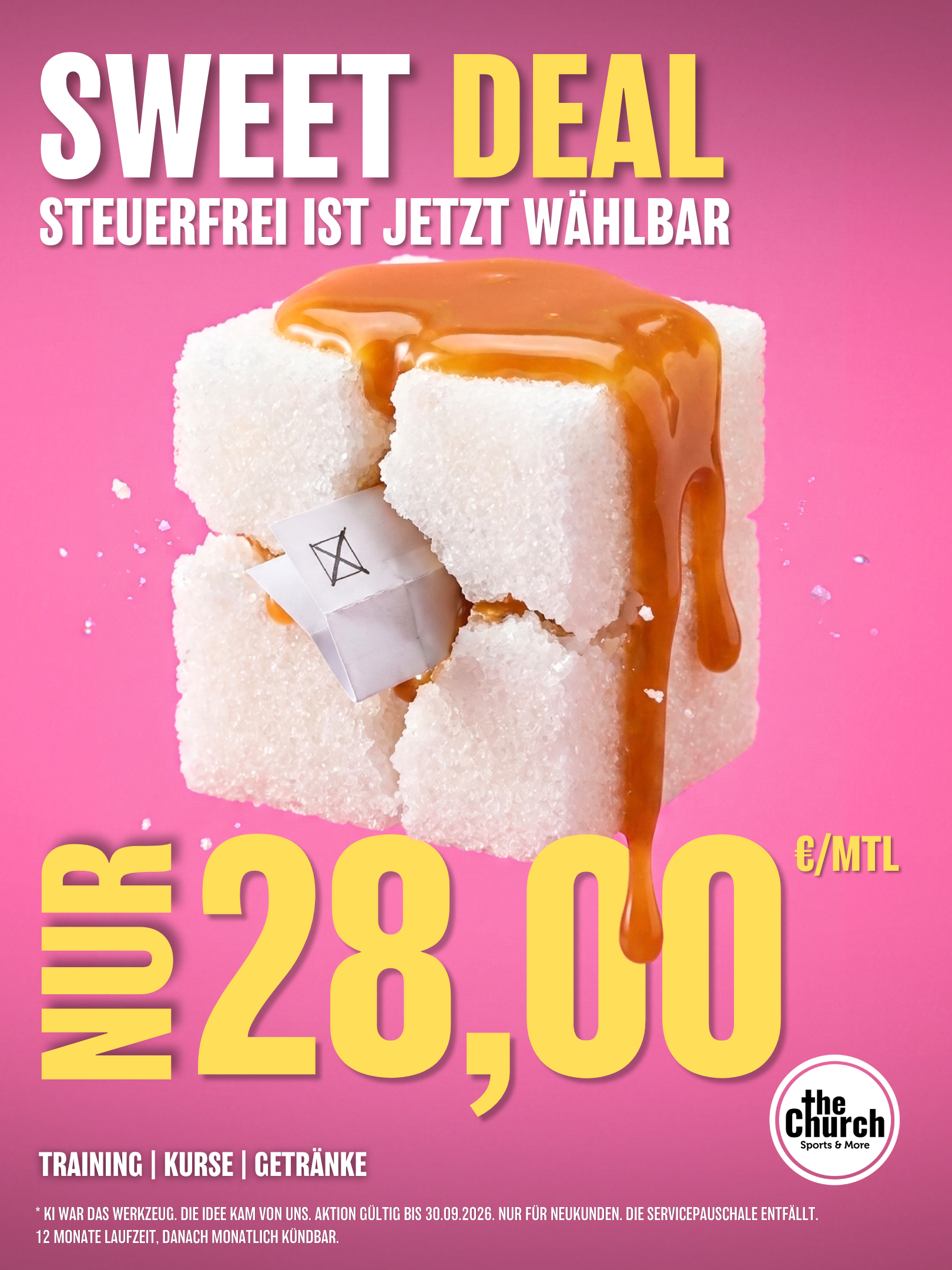 Aktionsplakat Zuckersteuer