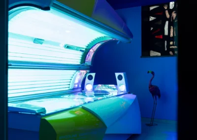 Wellness-Erfahrung bei The Church Rheine: Ein hochmodernes Solarium in einem entspannenden Ambiente